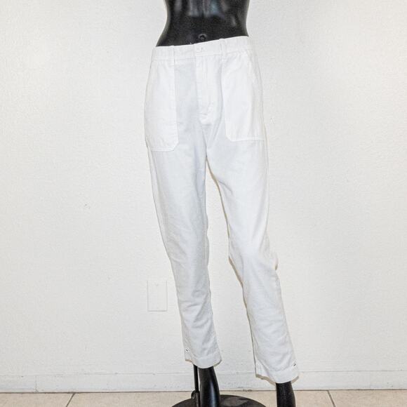 XiRENA $248 Women's Tucker Pant in White Cotton slouchy sz XS - Picture 2 of 12